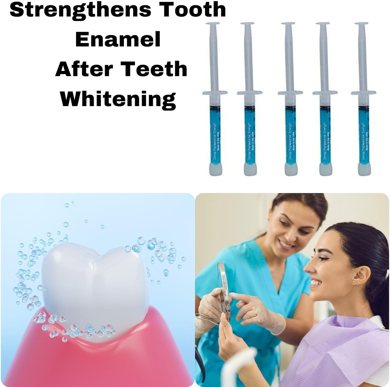 Remineralization Gel for sensitive teeth – Post-Whitening Care