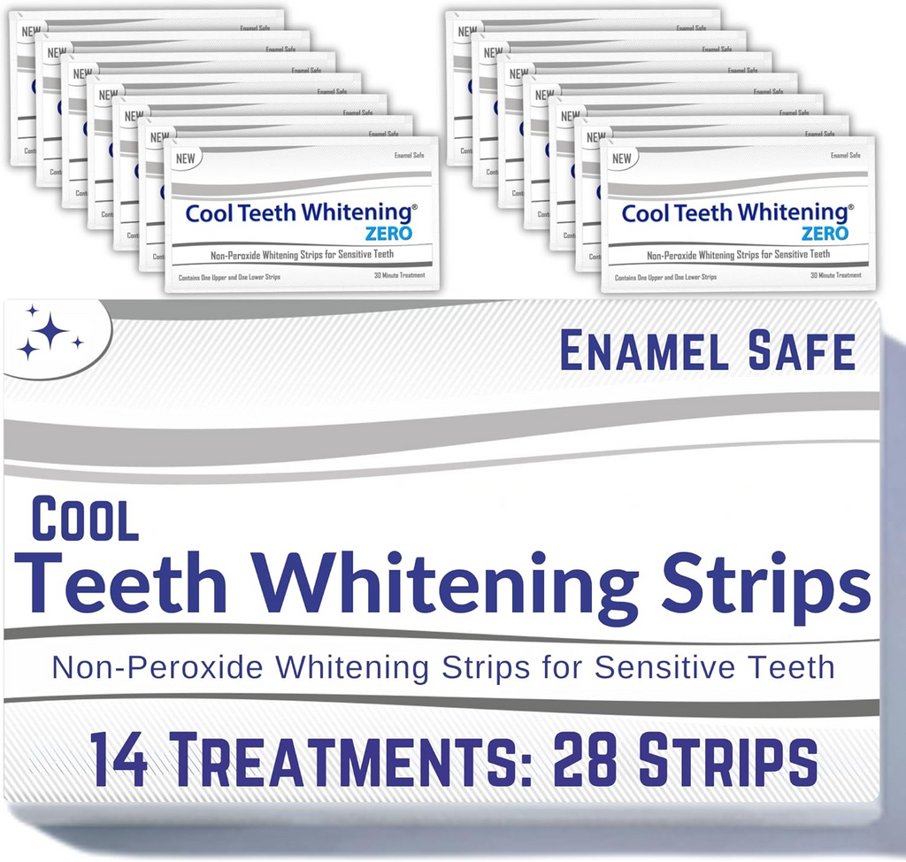 Natural Teeth Whitening Strips for Sensitive Teeth