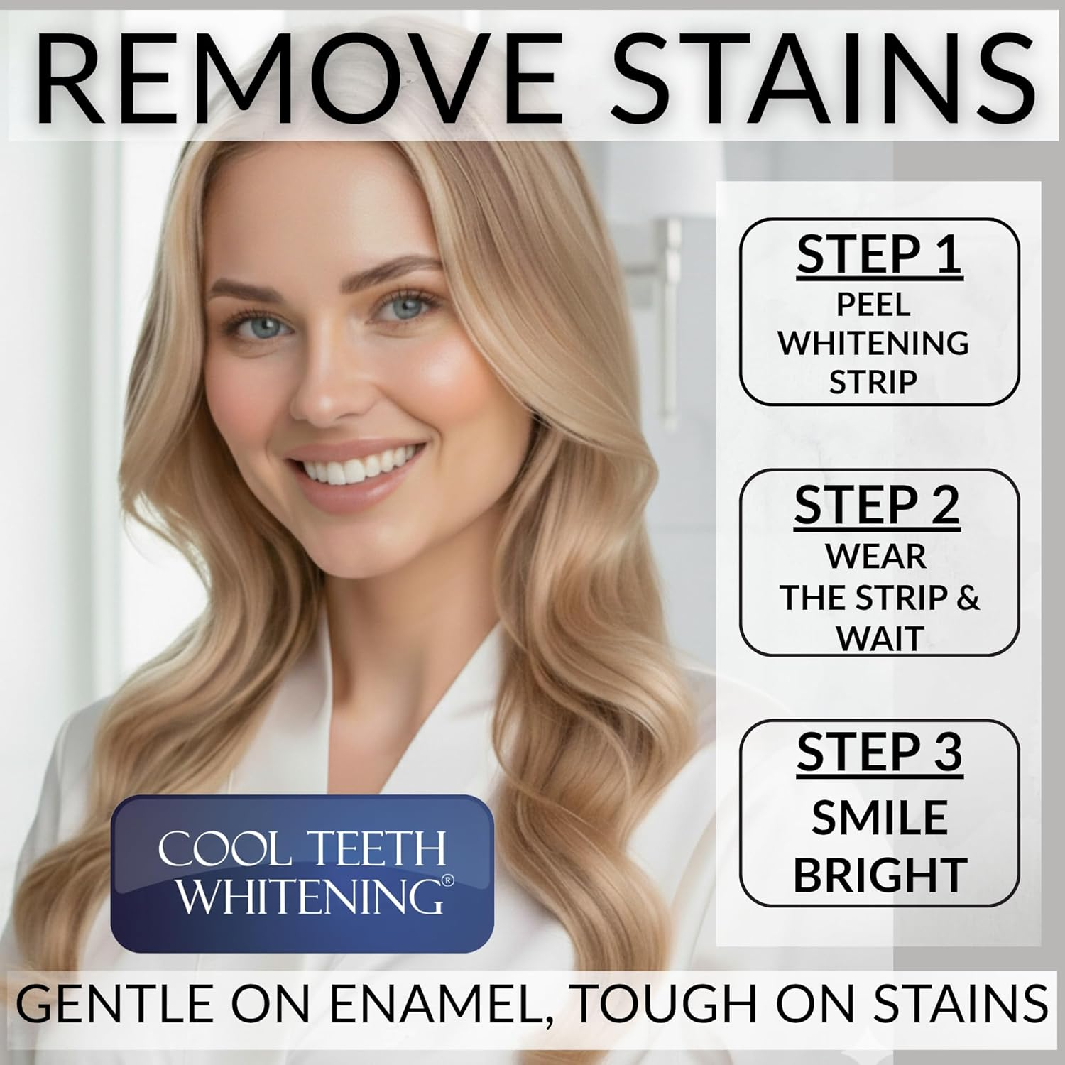 Natural Teeth Whitening Strips for Sensitive Teeth