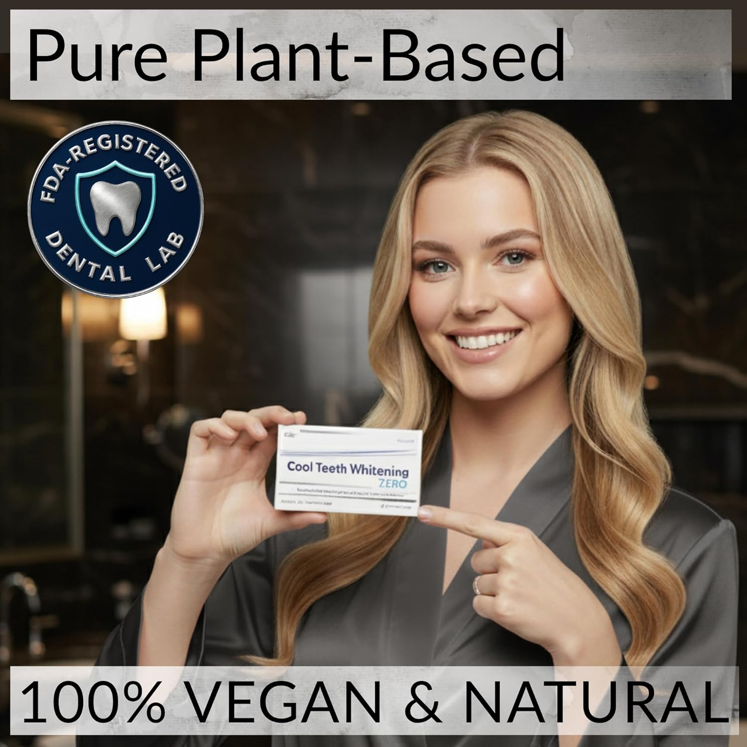 Natural Teeth Whitening Strips for Sensitive Teeth