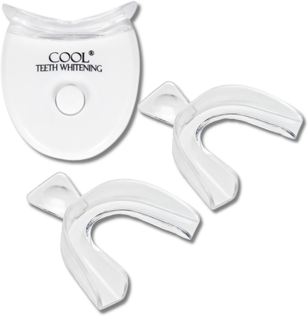Moldable Teeth Whitening Trays + LED Light