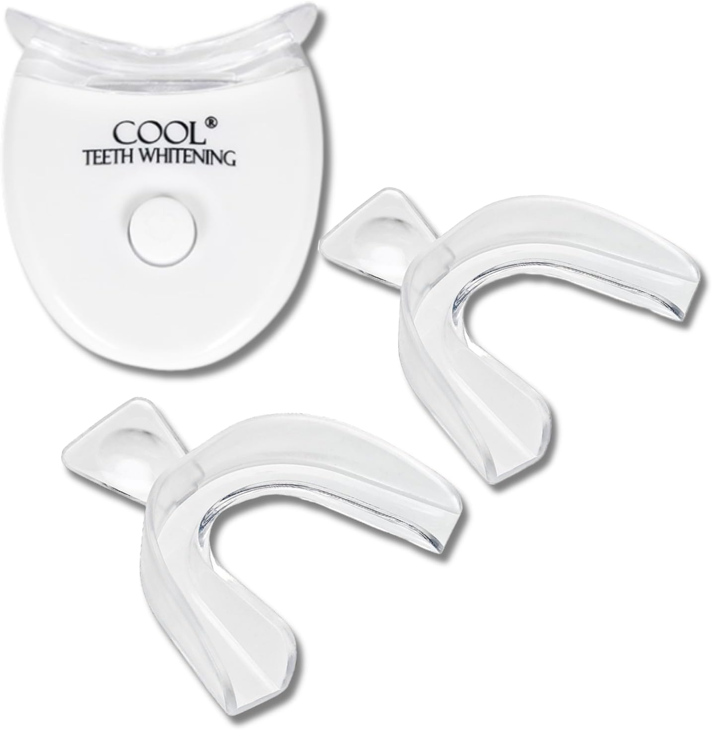 Moldable Teeth Whitening Trays + LED Light