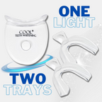 Moldable Teeth Whitening Trays + LED Light