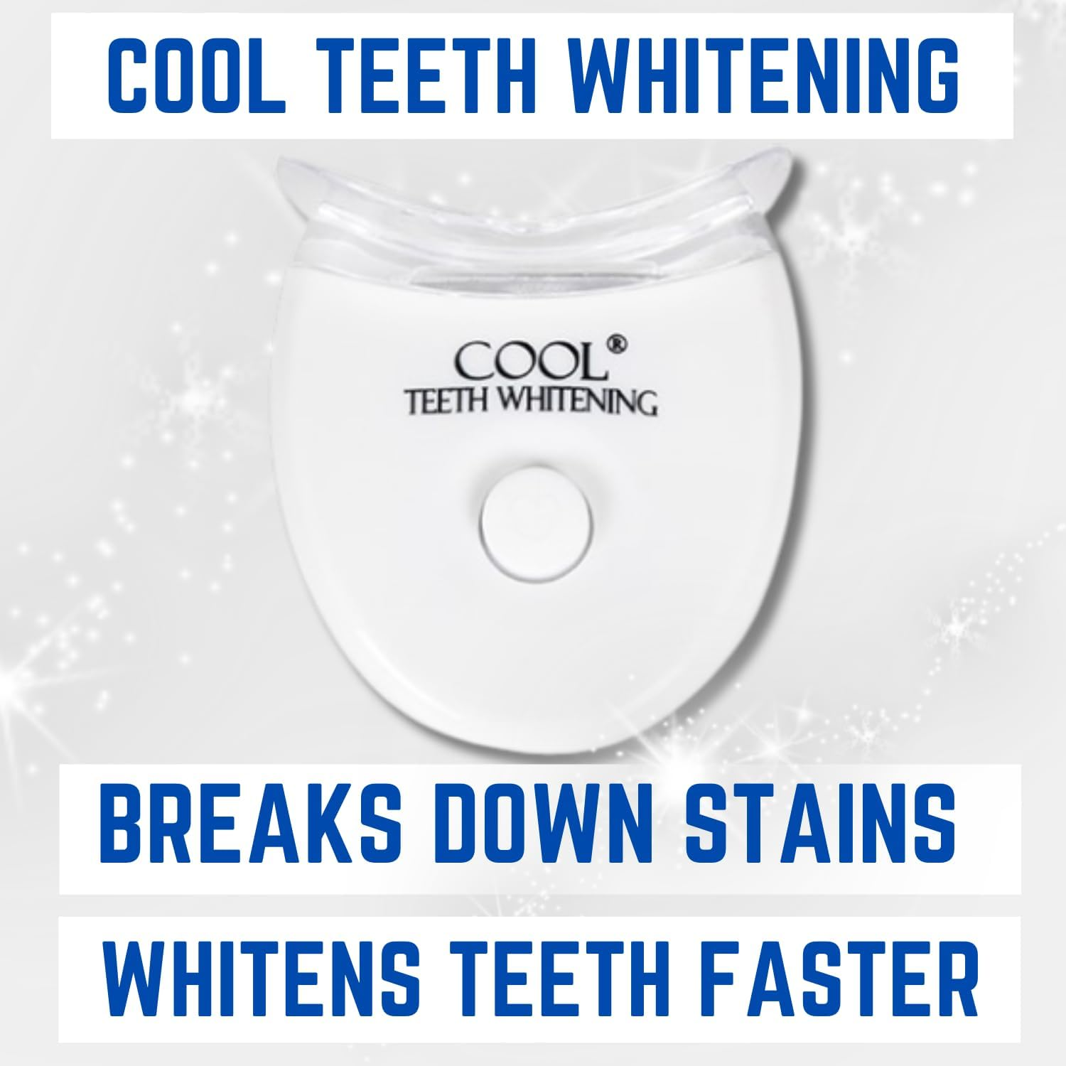 Moldable Teeth Whitening Trays + LED Light
